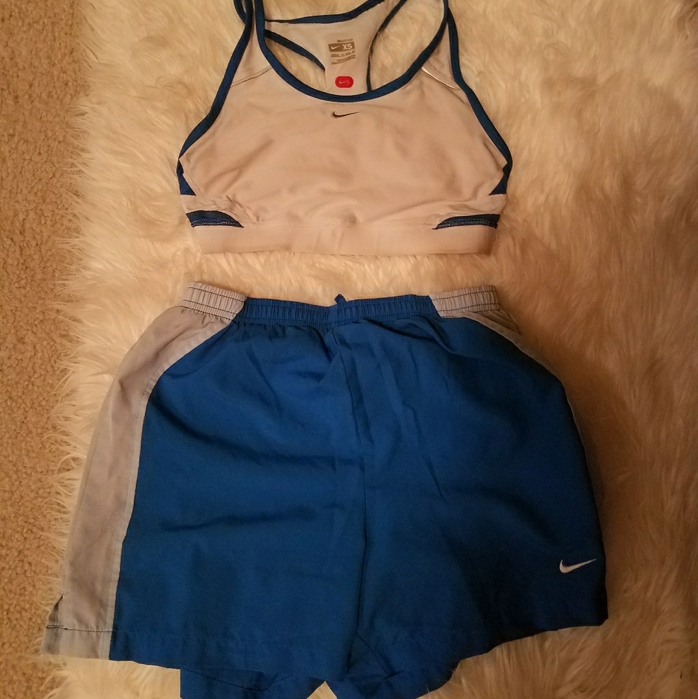 Nike Shorts & Sports Bra